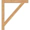 Ekena Millwork Traditional Block Smooth Bracket, Western Red Cedar, 3 1/2"W x 34"D x 38"H BKT04X34X38TRA05SWR - alternate 4